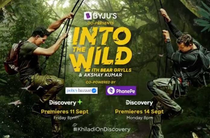 Into The Wild With (Akshay Kumar) (2020) HDRip Hindi 720p [ 400MB ] || 480p [ 150MB ] download